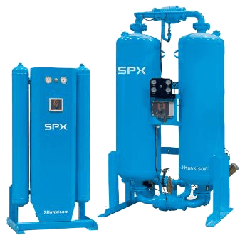 HHS, HHL, and HHE Series Heatless Desiccant Air Dryers